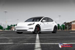 Tesla Model 3 by EVS Motors on ADV.1 Wheels (ADV5.0 FLOWSPEC) 2020 года 
